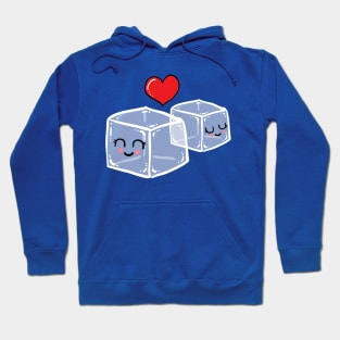 Ice cubes in love Hoodie